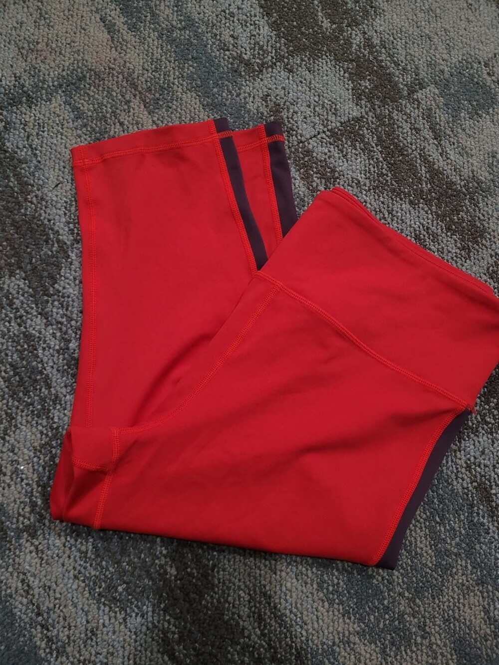 Zyia Red Gym Capris